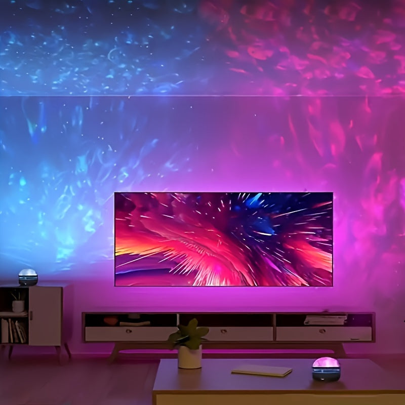 Aurora Wave Projector – Light Up Your Nights with Ocean & Sky Magic
