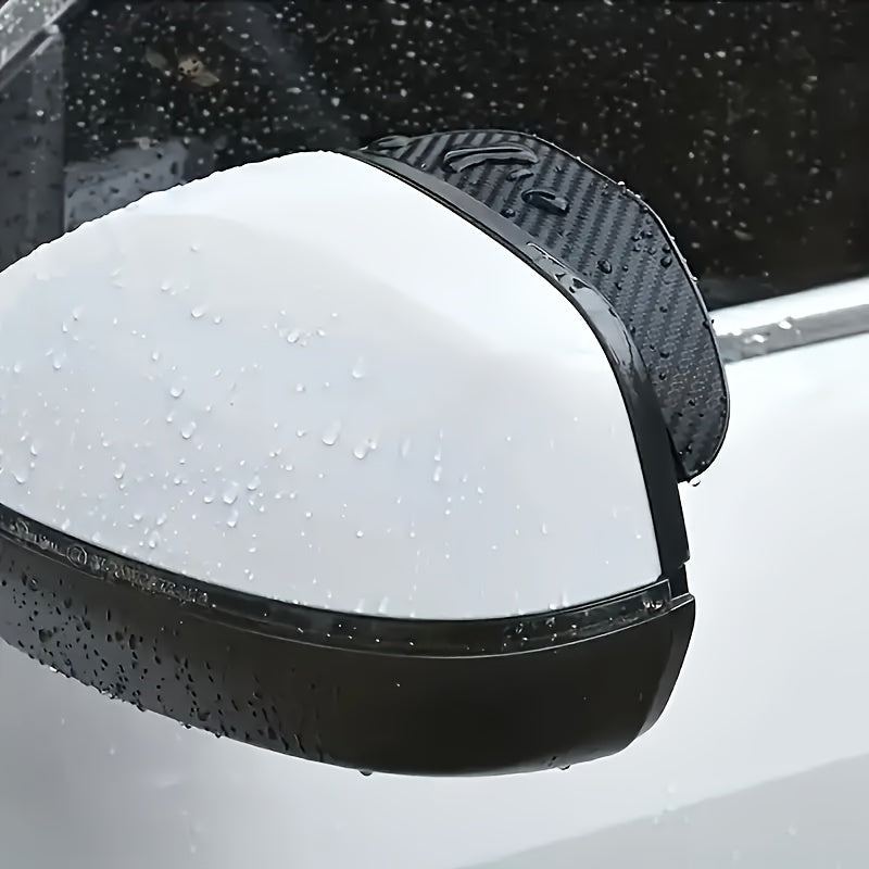 Carbon Fiber Rain Guards – Sleek Defense for Clearer Side Views
