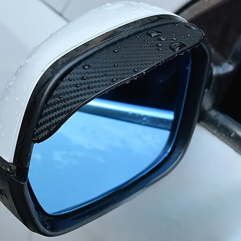 Carbon Fiber Rain Guards – Sleek Defense for Clearer Side Views