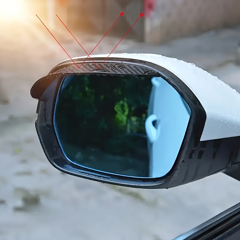 Carbon Fiber Rain Guards – Sleek Defense for Clearer Side Views