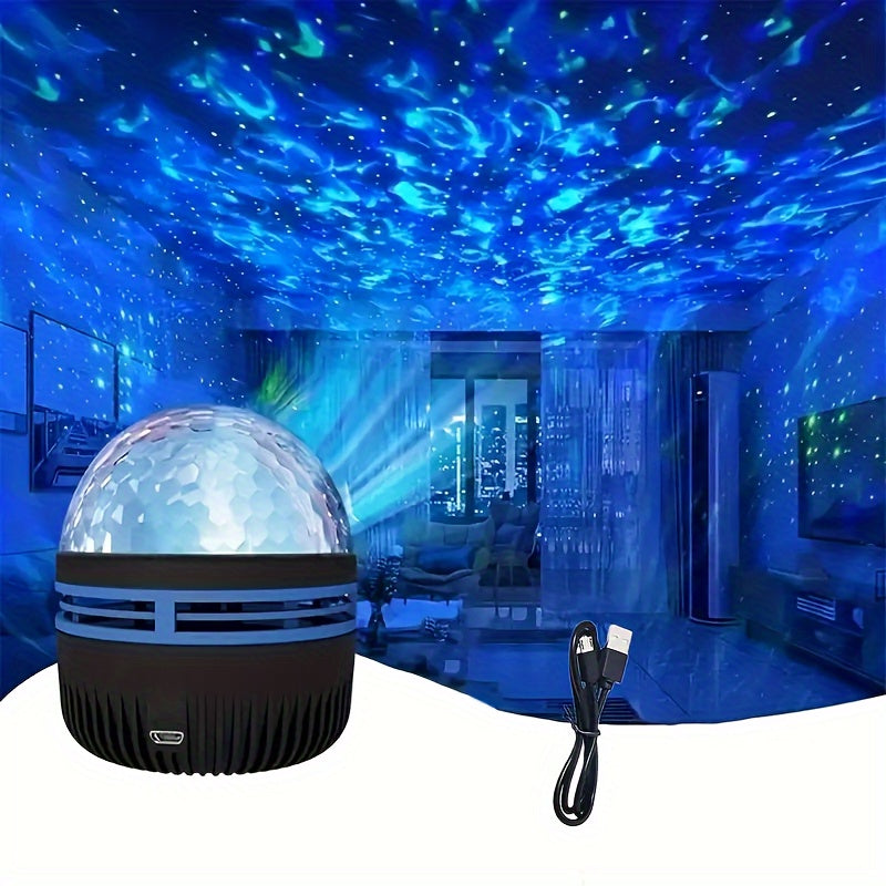 Aurora Wave Projector – Light Up Your Nights with Ocean & Sky Magic