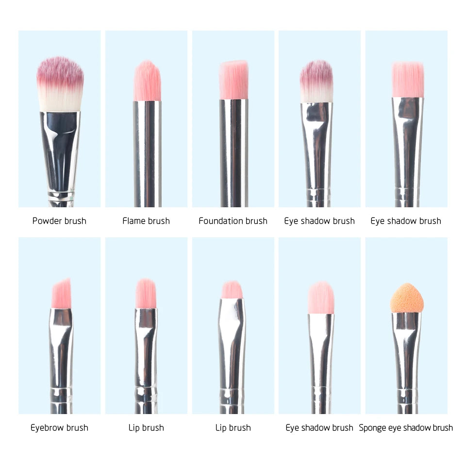 NEWCOME 20PCs Makeup Brush Set Cosmetict Makeup For Face Make Up Tools Women Beauty Professional Foundation Blush Eyeshadow