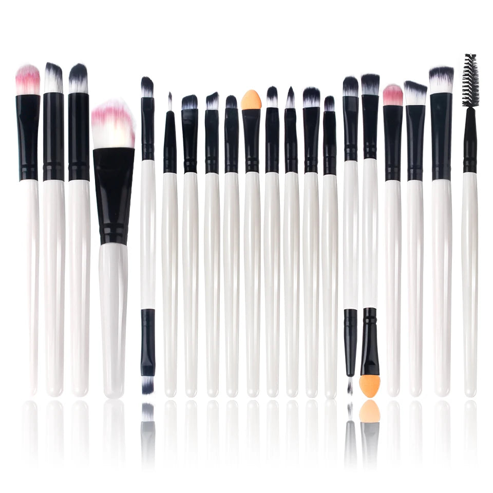 NEWCOME 20PCs Makeup Brush Set Cosmetict Makeup For Face Make Up Tools Women Beauty Professional Foundation Blush Eyeshadow