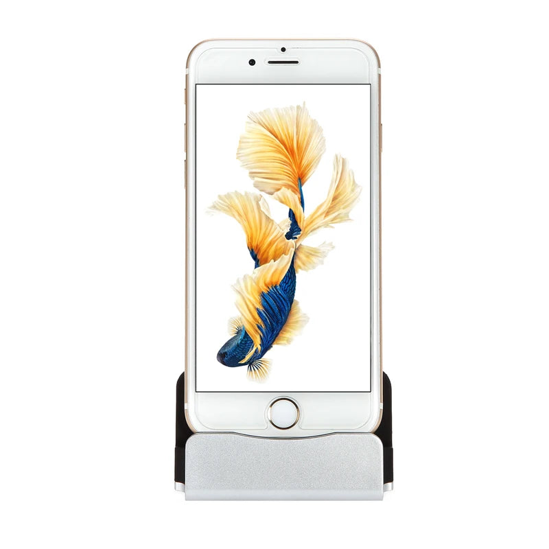 قاعدة شحن USB لسطح المكتب لأجهزة iPhone وXiaomi وSamsung والمزيد