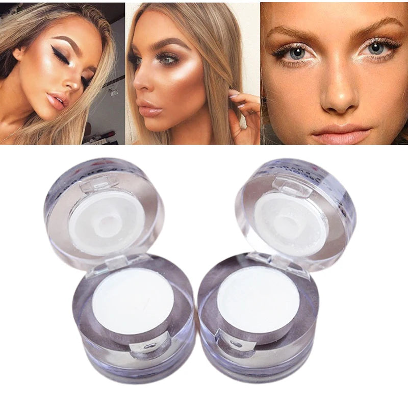 Long Lasting Eye GLitter Powder Face Highlighter Makeup White Brightener Glitter Powder Eye Shadow Base Cosmetic