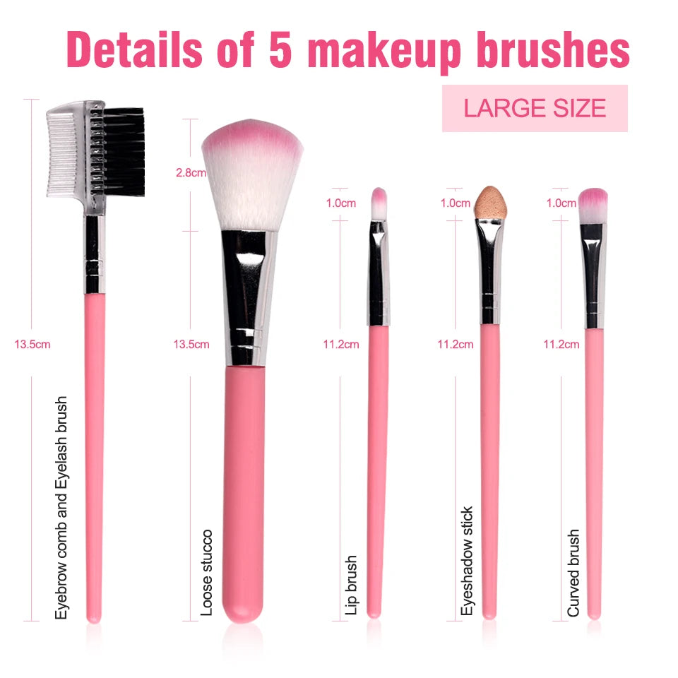 NEWCOME 20PCs Makeup Brush Set Cosmetict Makeup For Face Make Up Tools Women Beauty Professional Foundation Blush Eyeshadow