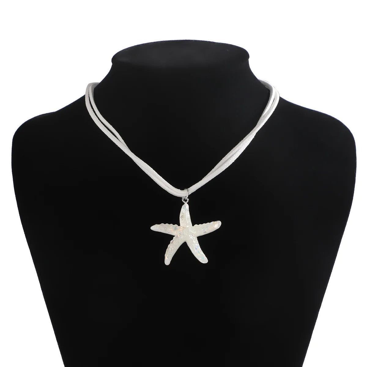 2025 Multi-Layered Starfish Pendant Necklace – Boho Beach Style for Women 🌊⭐