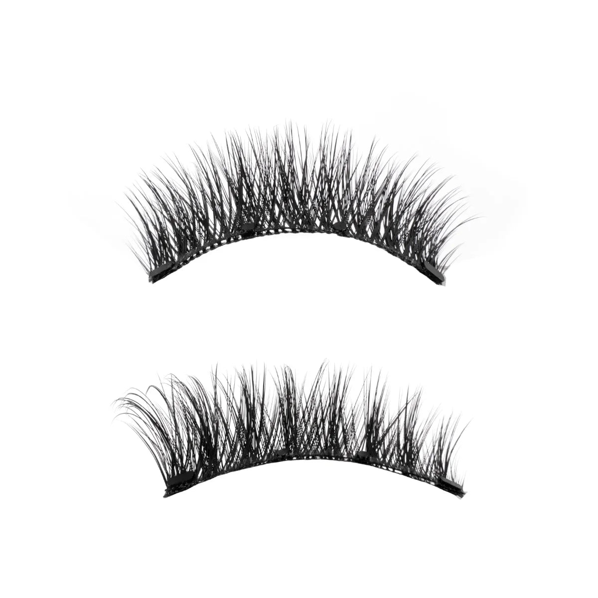 Magnetic Eyelashes 1/2 Pairs Handmade 3D Mink Lashes Reusable False Eyelashes Set Natural Long Fake Eyelash Makeup Tweezers Tool