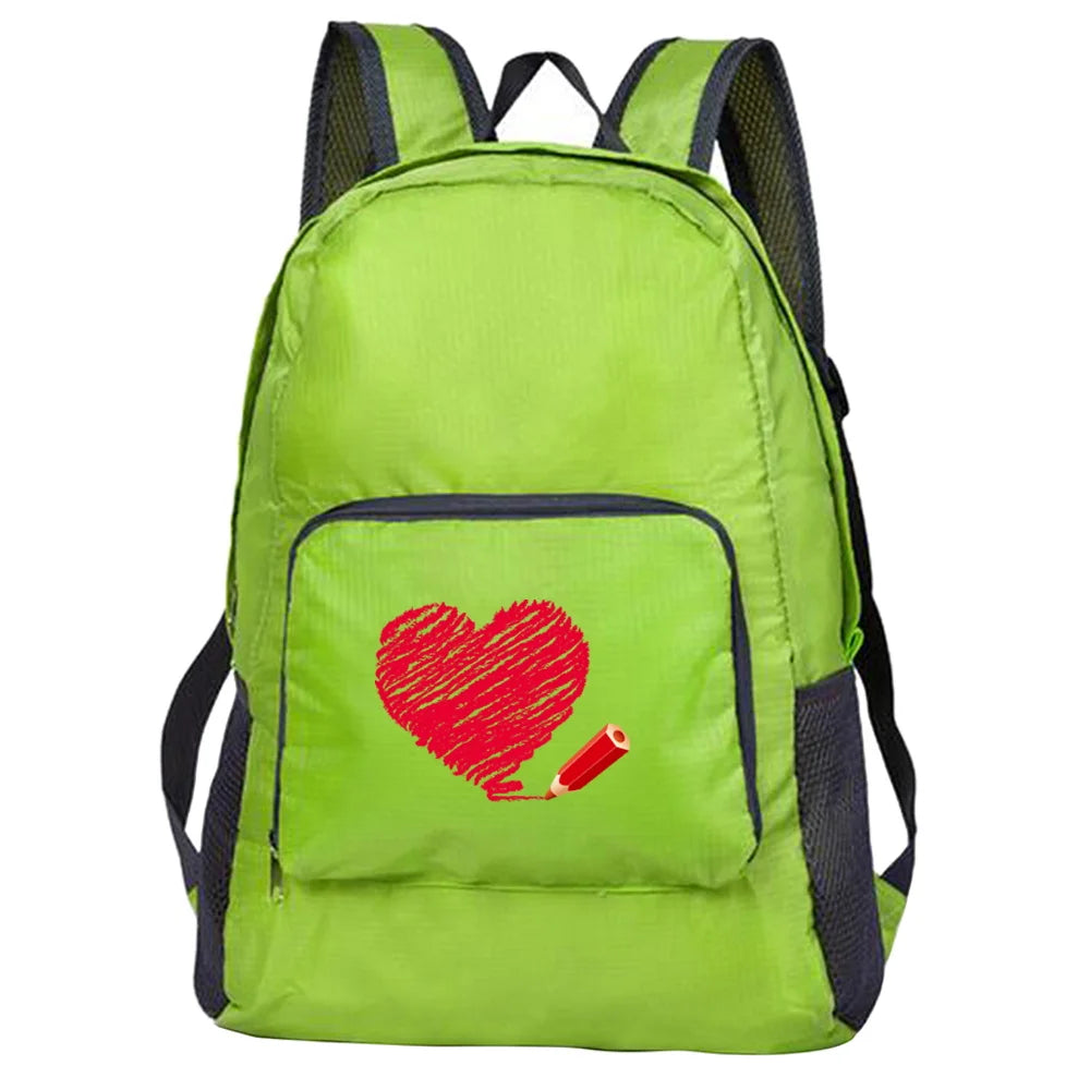 حقيبة ظهر LoveLite Daypack - خفيفة الوزن وقابلة للطي للمغامرات الخارجية