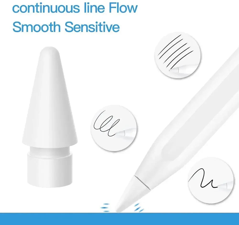 Replacement Tips for Apple Pencil (1st & 2nd Gen) – Smooth & Durable Nibs