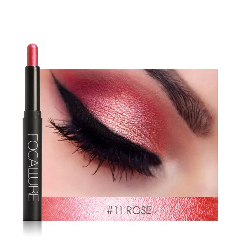 Makeup Eyeshadow Lying Silkworm Stick 12 Colors Eye Shadow Pencil Makeup Lasting Waterproof Shimmer Cosmetics Eye Glitter