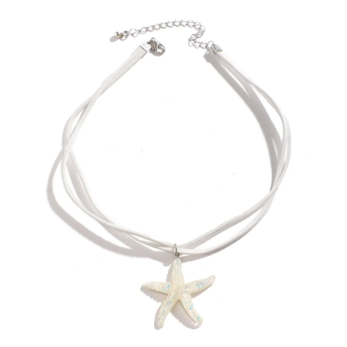 2025 Multi-Layered Starfish Pendant Necklace – Boho Beach Style for Women 🌊⭐