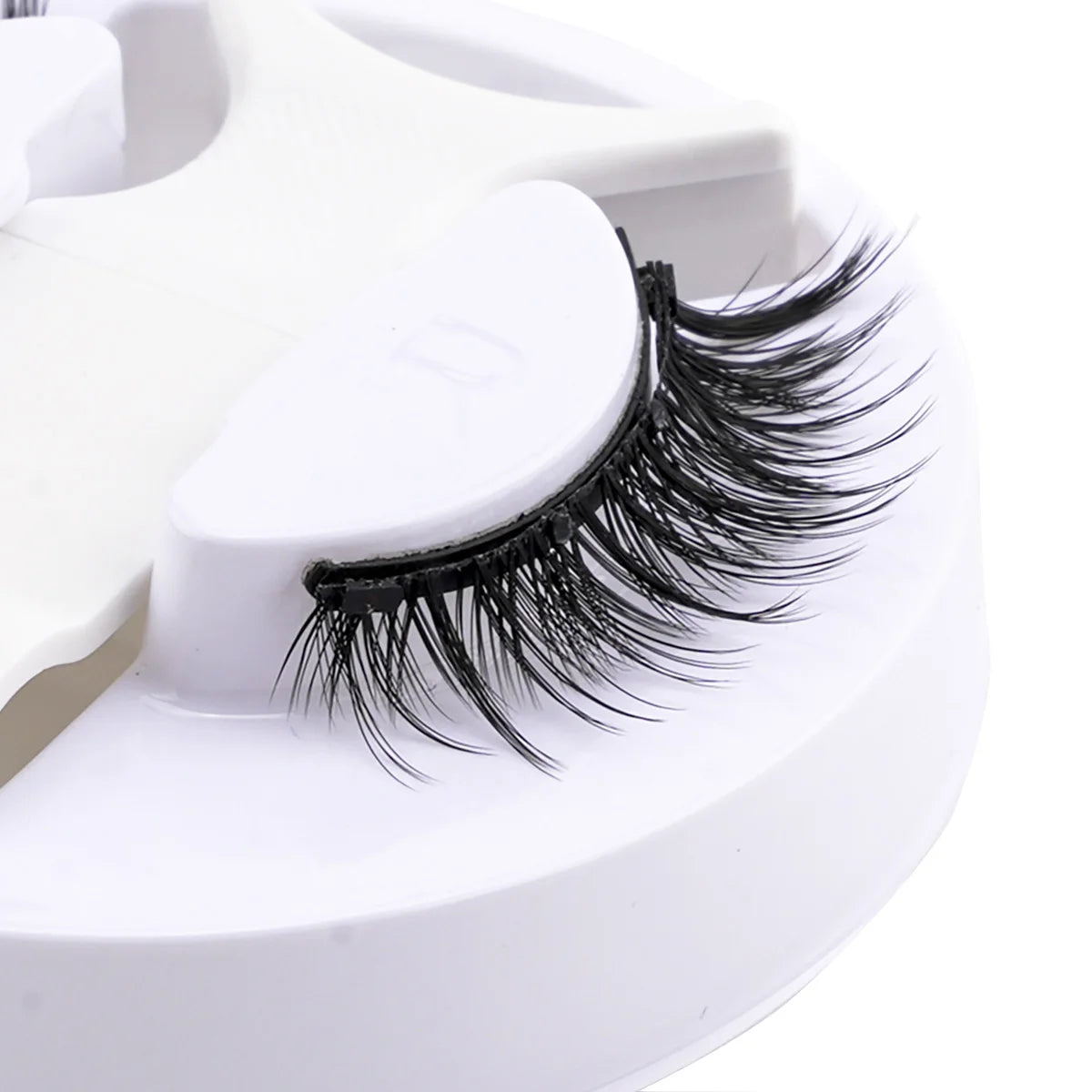 Magnetic Eyelashes 1/2 Pairs Handmade 3D Mink Lashes Reusable False Eyelashes Set Natural Long Fake Eyelash Makeup Tweezers Tool