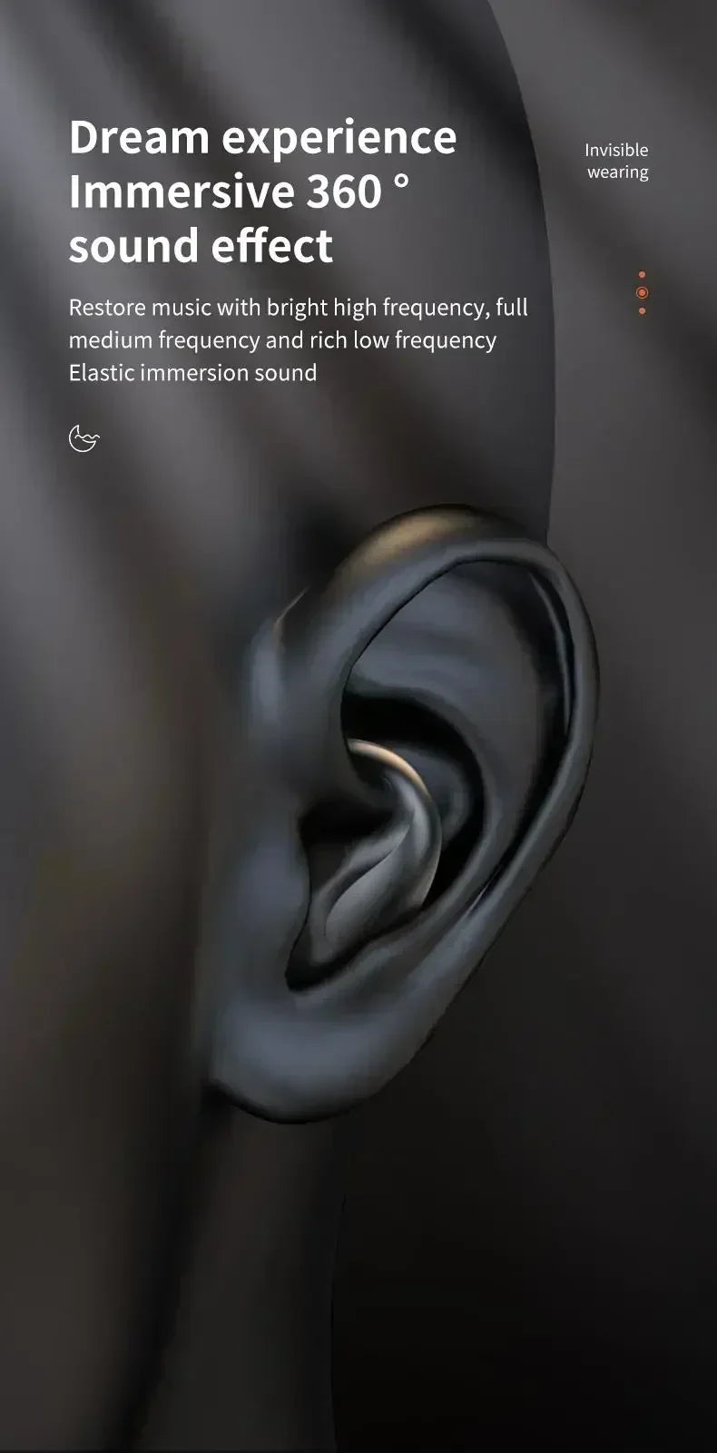 X55 Wireless Sleep Earphones β Noise Reduction & Bluetooth Headset