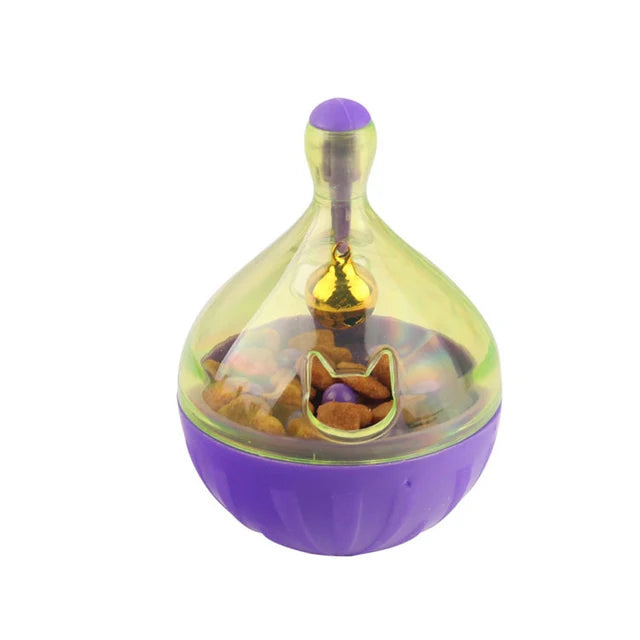 Interactive Cat Food Dispenser Toy β Tumbler Puzzle Ball for Smart Play πΎπ