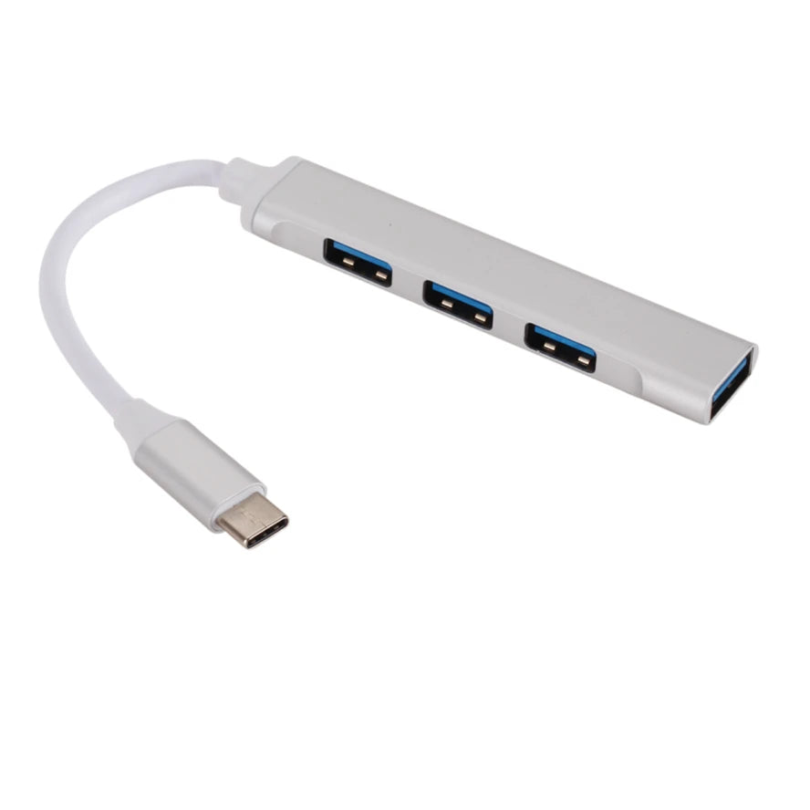 USB C HUB 3.0 – 4-Port Type-C Extender & Docking Station