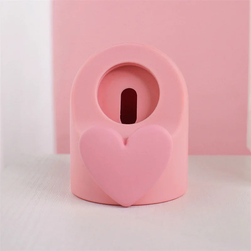 Cute 3D Bowknot Pink Wireless Charger Stand for Apple Watch