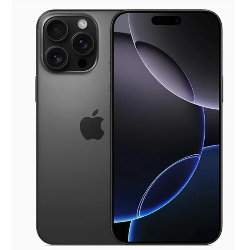 Original 6.9" iPhone 16 Pro Max LTPO Super Retina XDR OLED Face ID NFC A18Pro 256/512GB 8GB 98% New 5G Dual SIM Card Cell Phone