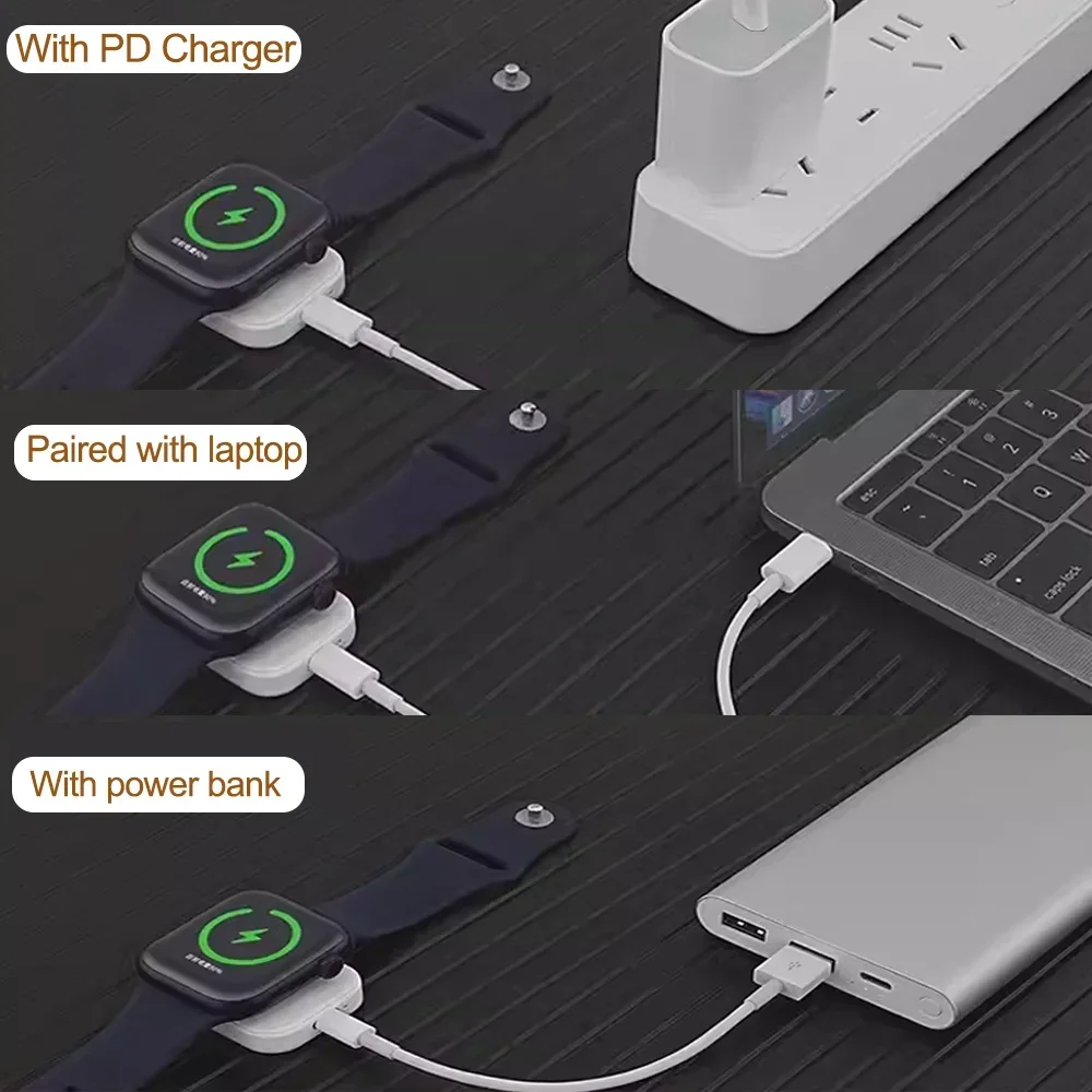 Apple iWatch Portable Magnetic Wireless Charging Station