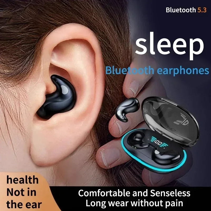 X55 Wireless Sleep Earphones β Noise Reduction & Bluetooth Headset