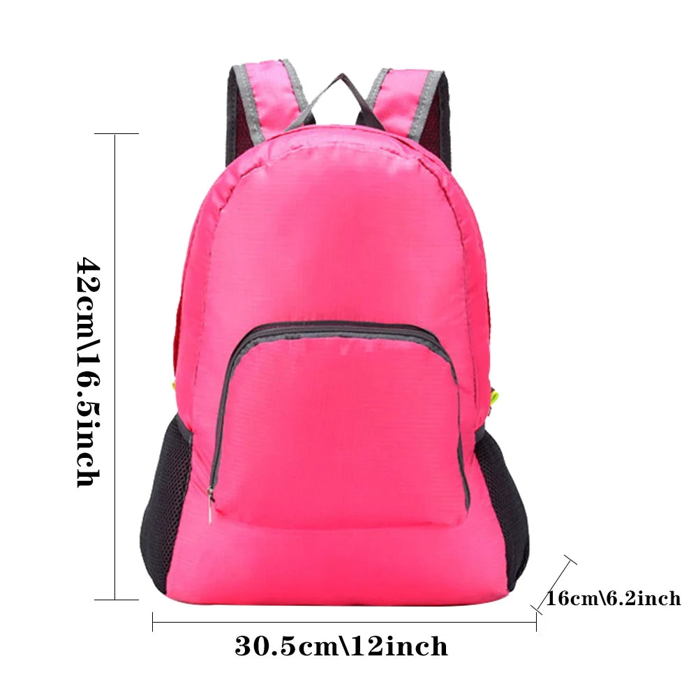 حقيبة ظهر LoveLite Daypack - خفيفة الوزن وقابلة للطي للمغامرات الخارجية