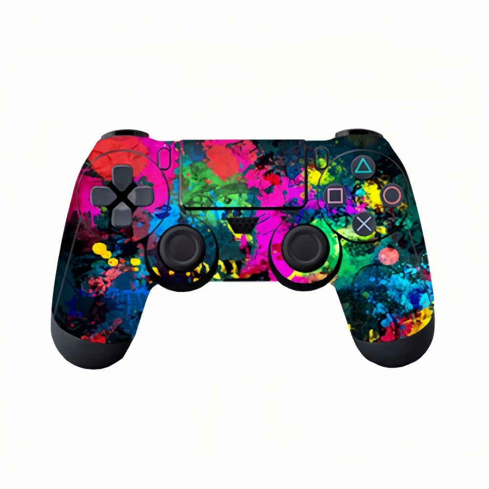Grip & Style – Anti-Slip Skin Stickers for PS4/PS5 Controllers