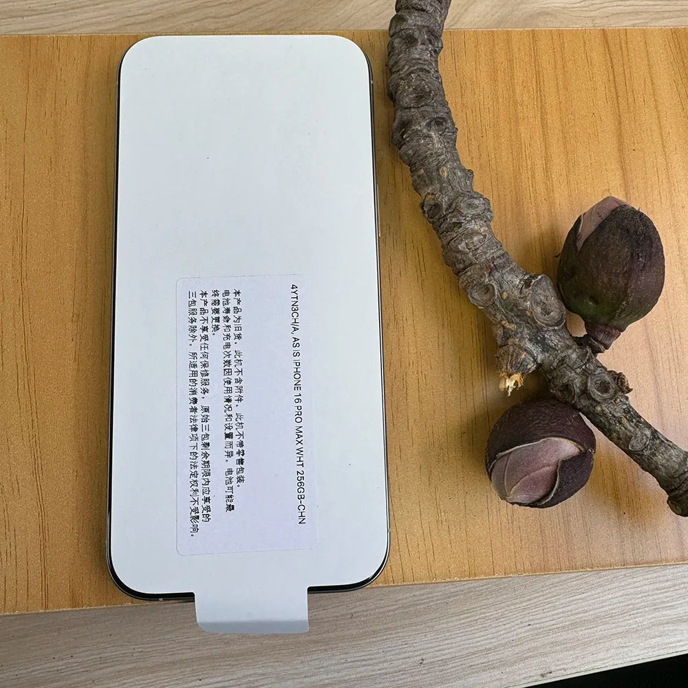 Original 6.9" iPhone 16 Pro Max LTPO Super Retina XDR OLED Face ID NFC A18Pro 256/512GB 8GB 98% New 5G Dual SIM Card Cell Phone