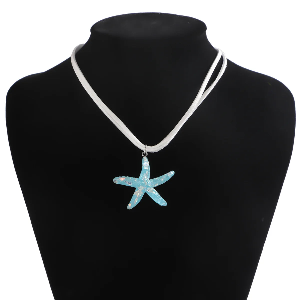 2025 Multi-Layered Starfish Pendant Necklace – Boho Beach Style for Women 🌊⭐