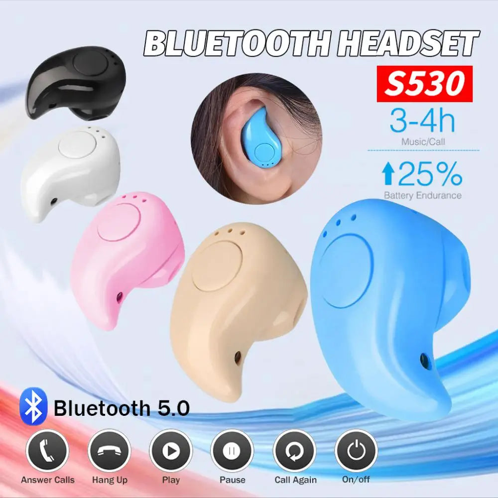 S530 Mini Wireless In-ear Earphone