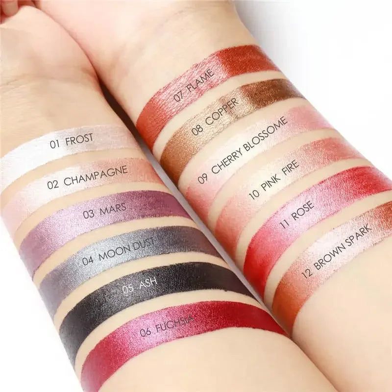 Makeup Eyeshadow Lying Silkworm Stick 12 Colors Eye Shadow Pencil Makeup Lasting Waterproof Shimmer Cosmetics Eye Glitter