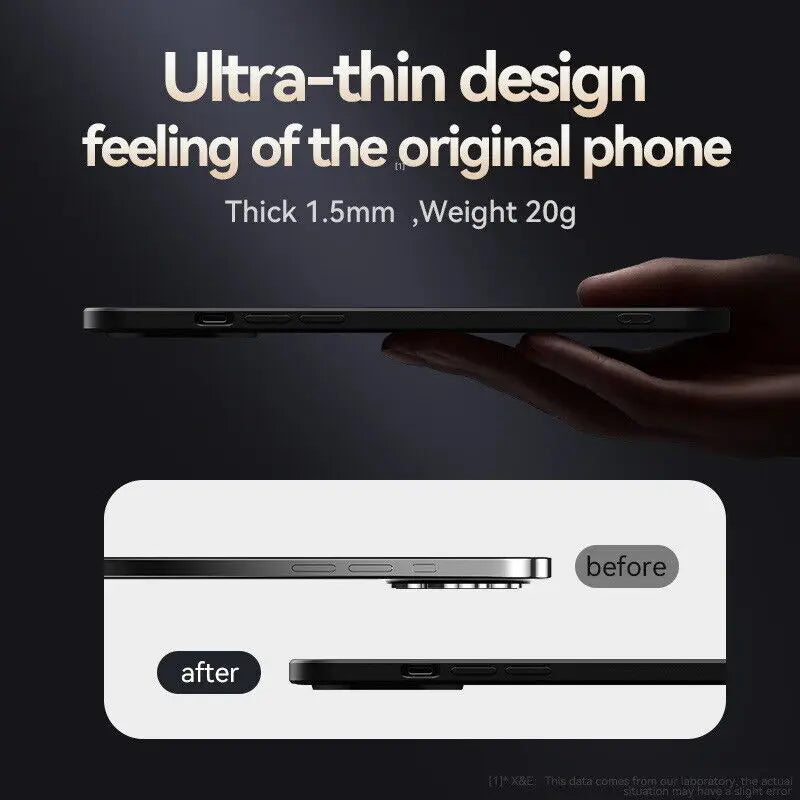 حافظ جلدي من NoEnName_Null MagSafe - حماية فائقة مع حامل مغناطيسي للسيارة متوافق مع iPhone 16 15 14 Pro Max