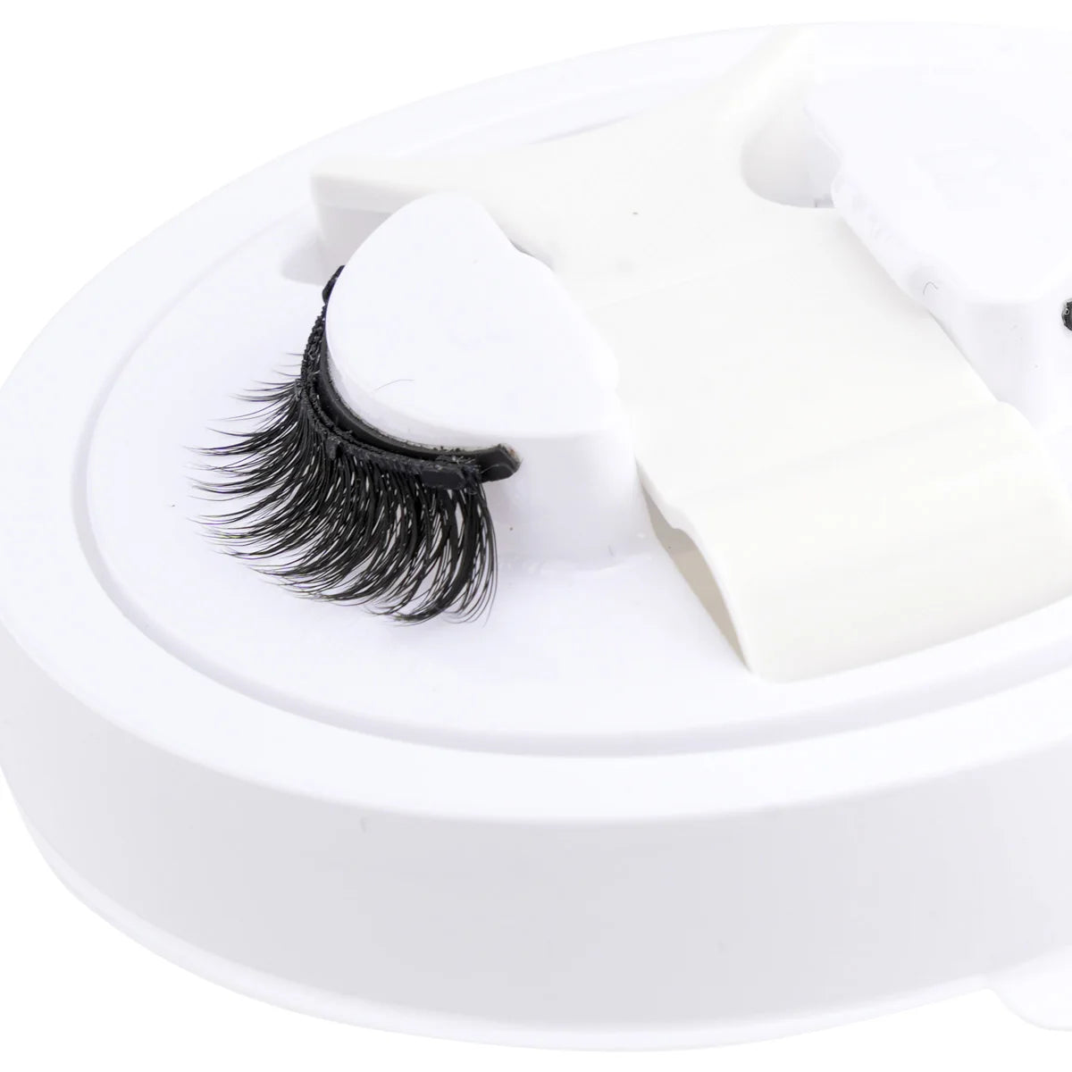 Magnetic Eyelashes 1/2 Pairs Handmade 3D Mink Lashes Reusable False Eyelashes Set Natural Long Fake Eyelash Makeup Tweezers Tool