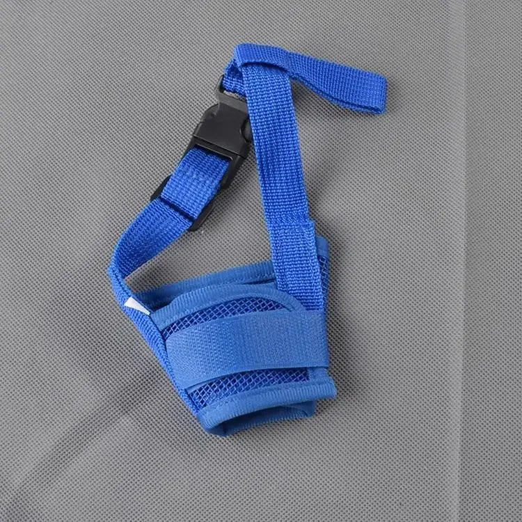 كمامة فم شبكية قابلة للتعديل للكلاب الأليفة