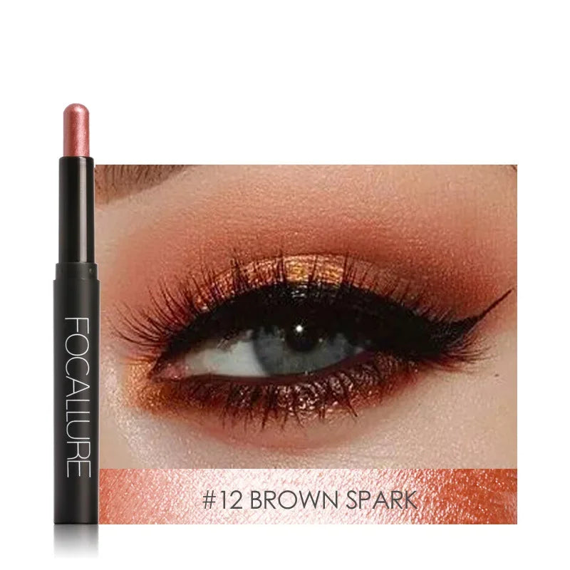 Makeup Eyeshadow Lying Silkworm Stick 12 Colors Eye Shadow Pencil Makeup Lasting Waterproof Shimmer Cosmetics Eye Glitter