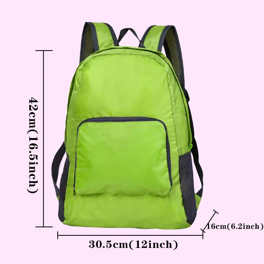 حقيبة ظهر LoveLite Daypack - خفيفة الوزن وقابلة للطي للمغامرات الخارجية