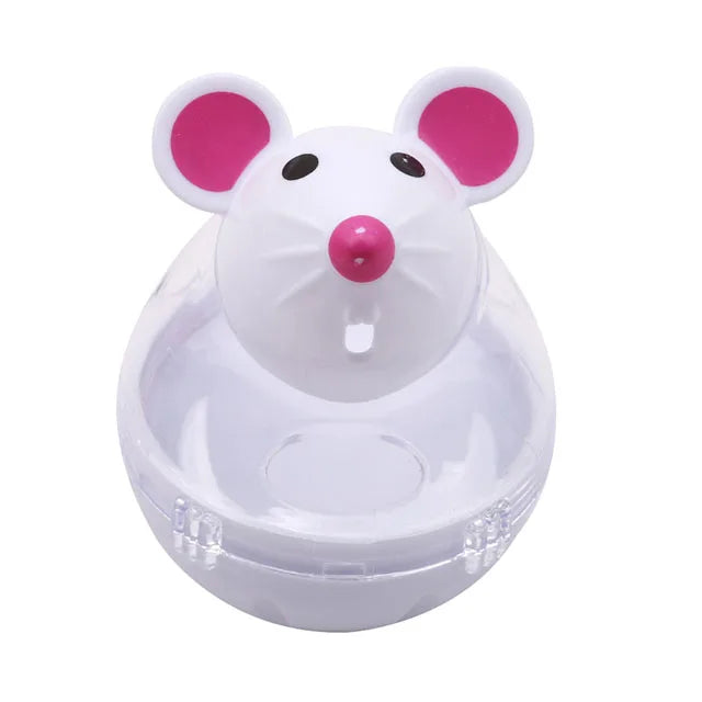 Interactive Cat Food Dispenser Toy β Tumbler Puzzle Ball for Smart Play πΎπ
