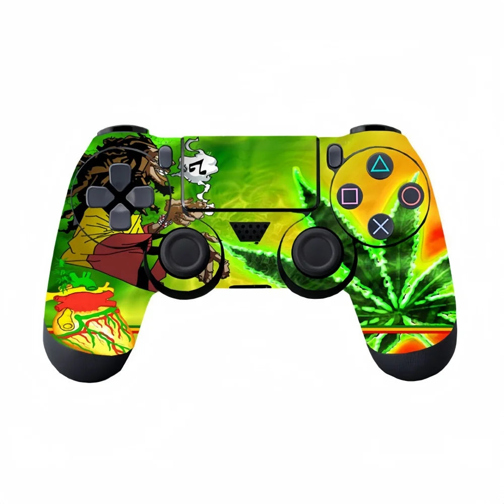Grip & Style – Anti-Slip Skin Stickers for PS4/PS5 Controllers