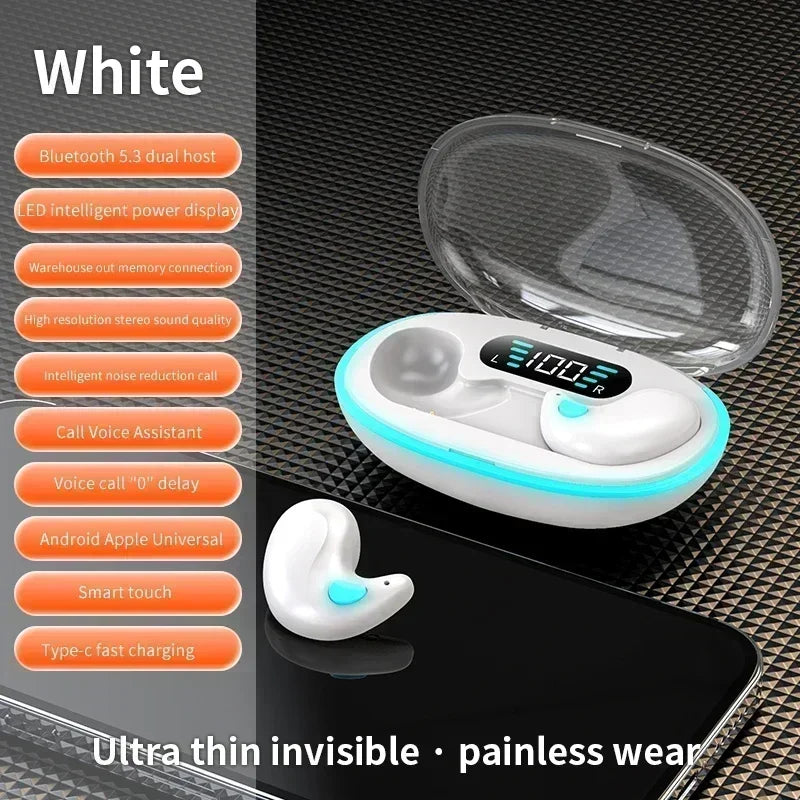 X55 Wireless Sleep Earphones β Noise Reduction & Bluetooth Headset