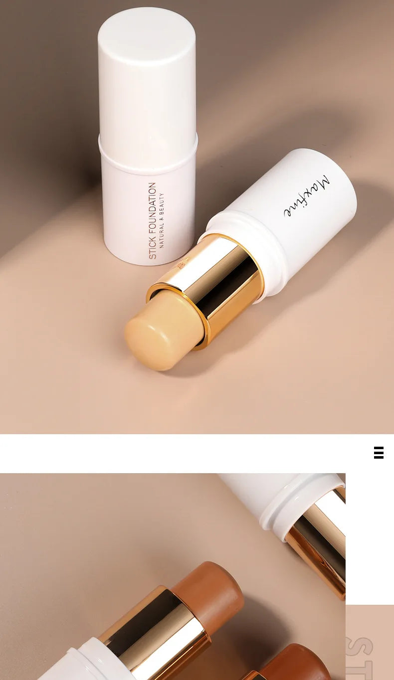 New 6 Color Foundation Stick Natural Lasting Waterproof Fashion Multi-functional Concealer Foundation Make-up for All Skin Types