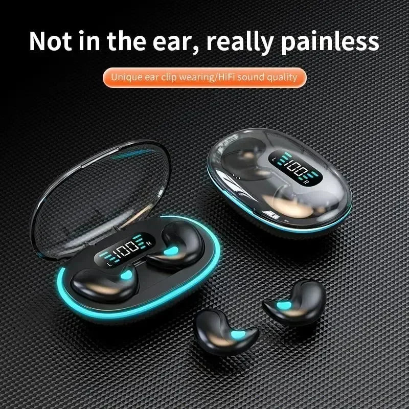 X55 Wireless Sleep Earphones β Noise Reduction & Bluetooth Headset
