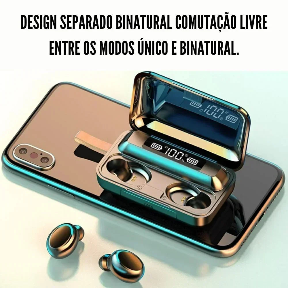 New F9 Bluetooth Headphones β 9D Stereo, High Bass Sport Earphones with Touch Control and Waterproof Design