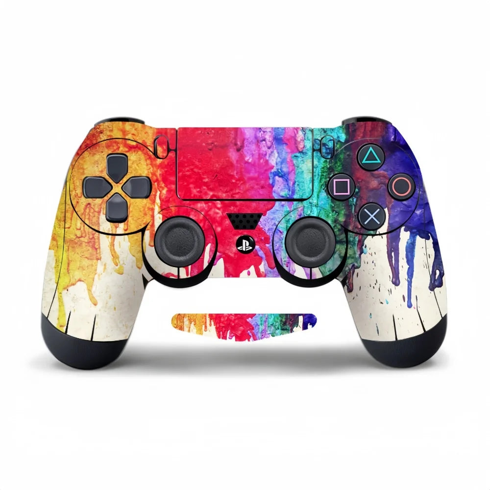 Grip & Style – Anti-Slip Skin Stickers for PS4/PS5 Controllers