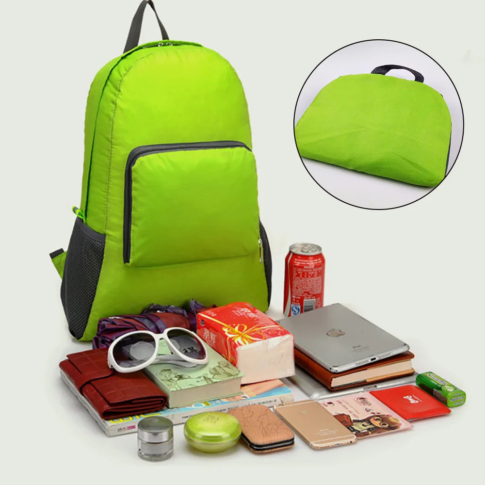 حقيبة ظهر LoveLite Daypack - خفيفة الوزن وقابلة للطي للمغامرات الخارجية