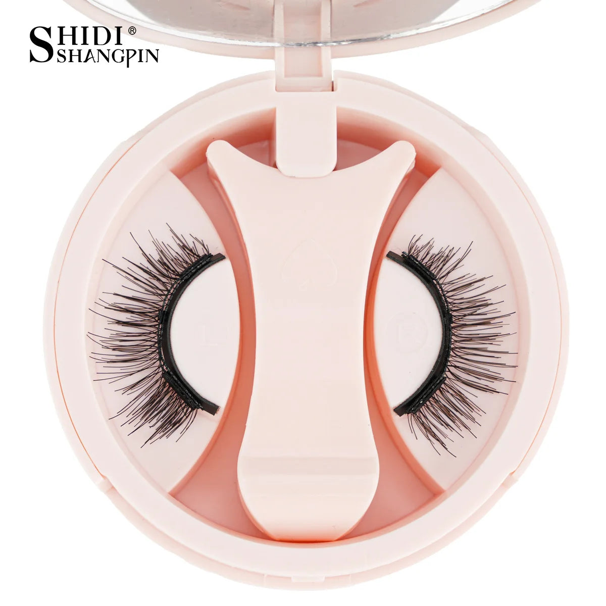 Magnetic Eyelashes 1/2 Pairs Handmade 3D Mink Lashes Reusable False Eyelashes Set Natural Long Fake Eyelash Makeup Tweezers Tool