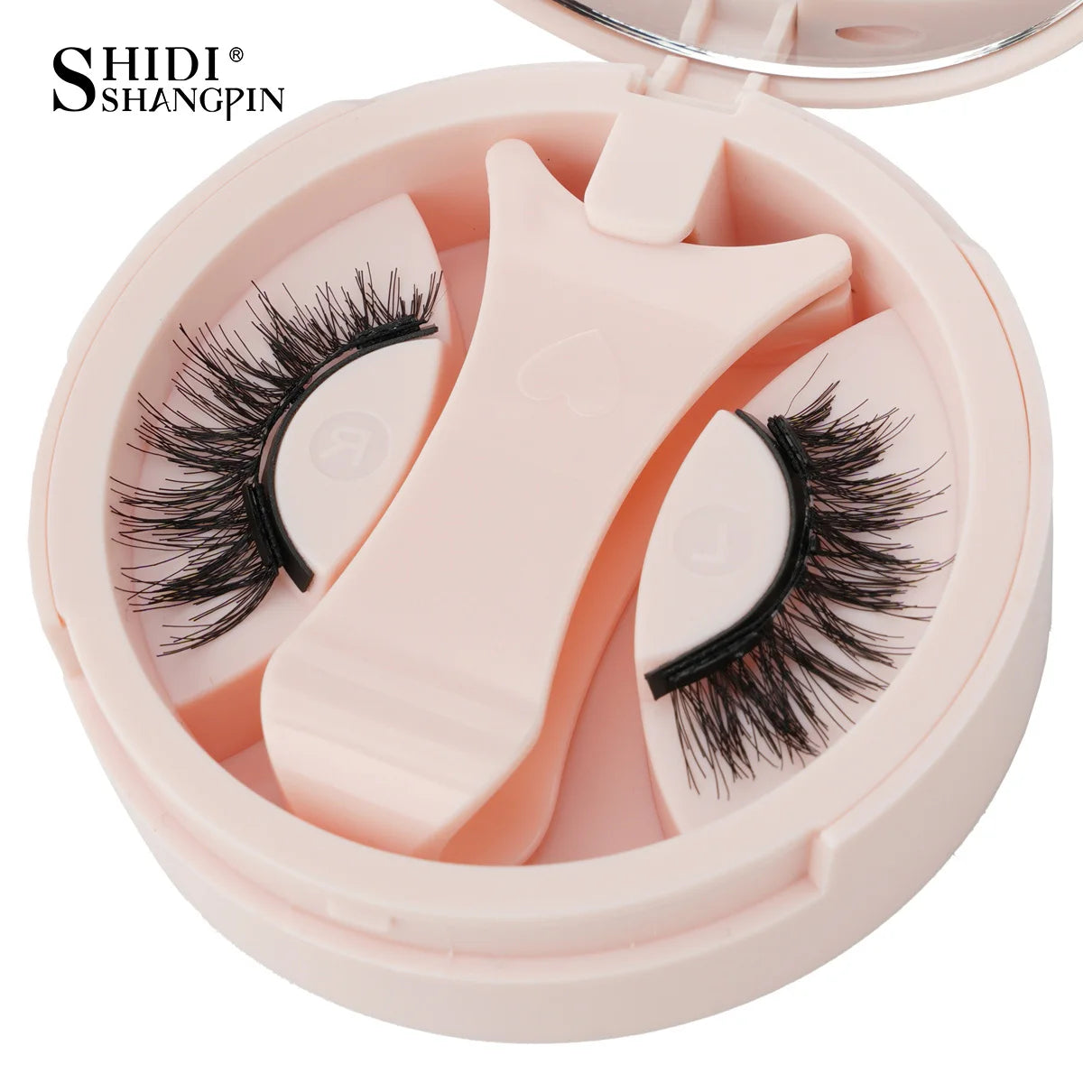 Magnetic Eyelashes 1/2 Pairs Handmade 3D Mink Lashes Reusable False Eyelashes Set Natural Long Fake Eyelash Makeup Tweezers Tool