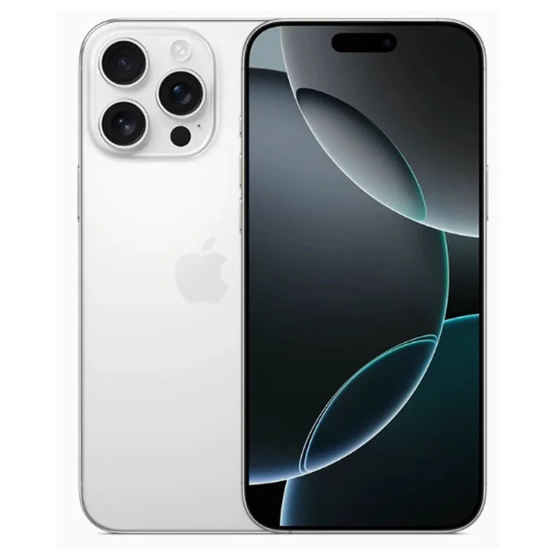 Original 6.9" iPhone 16 Pro Max LTPO Super Retina XDR OLED Face ID NFC A18Pro 256/512GB 8GB 98% New 5G Dual SIM Card Cell Phone