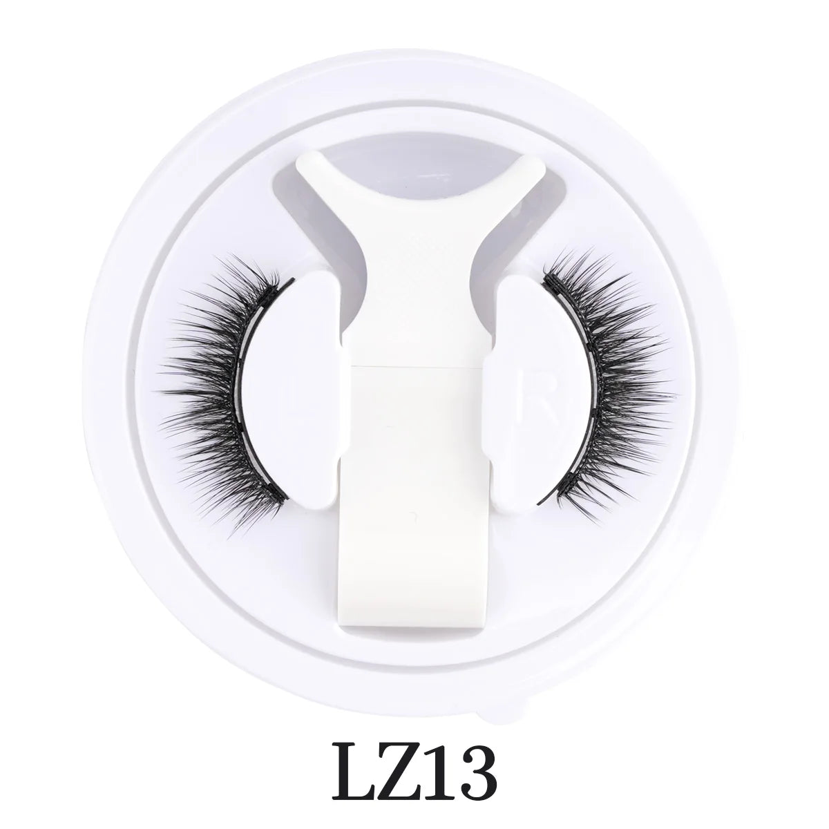 Magnetic Eyelashes 1/2 Pairs Handmade 3D Mink Lashes Reusable False Eyelashes Set Natural Long Fake Eyelash Makeup Tweezers Tool