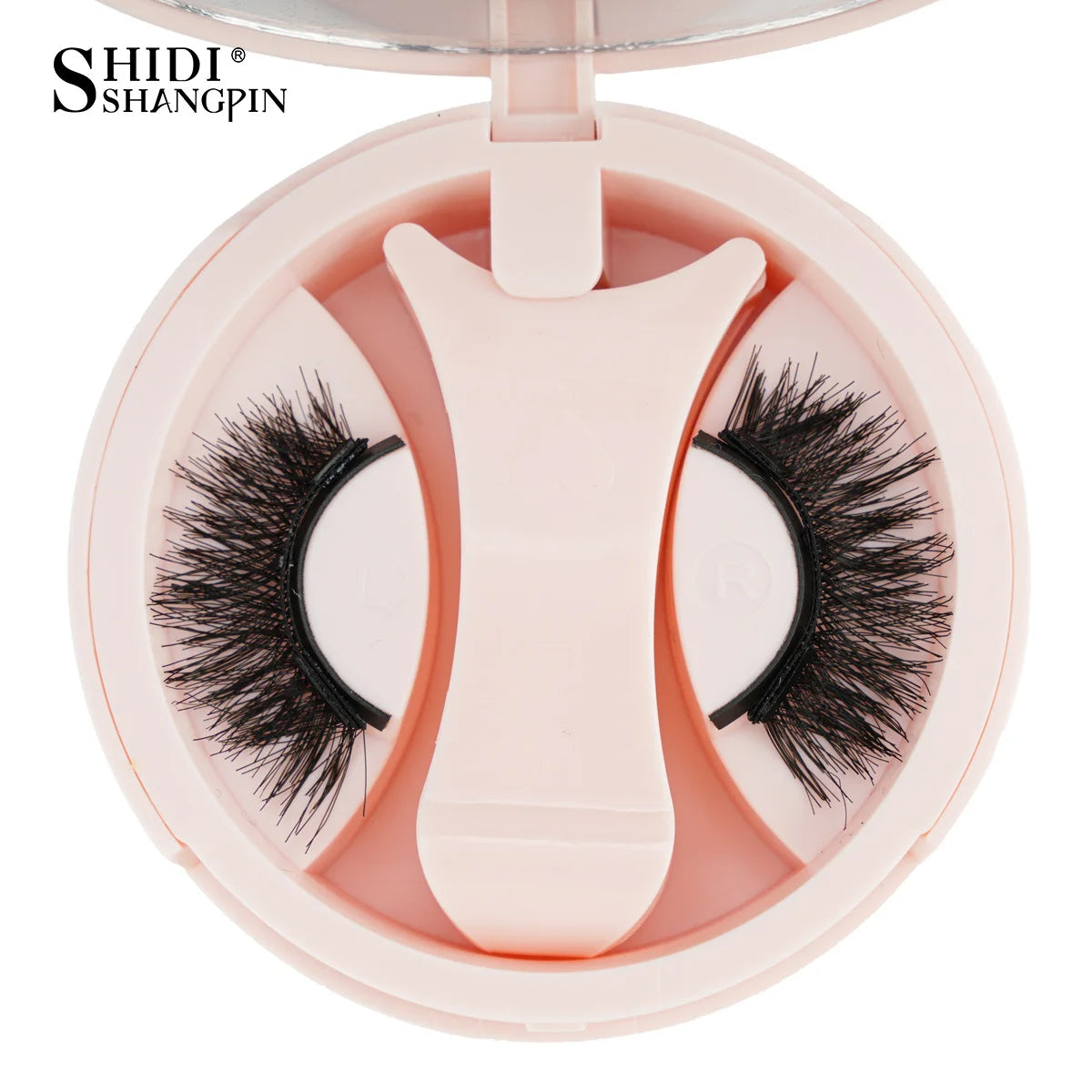 Magnetic Eyelashes 1/2 Pairs Handmade 3D Mink Lashes Reusable False Eyelashes Set Natural Long Fake Eyelash Makeup Tweezers Tool