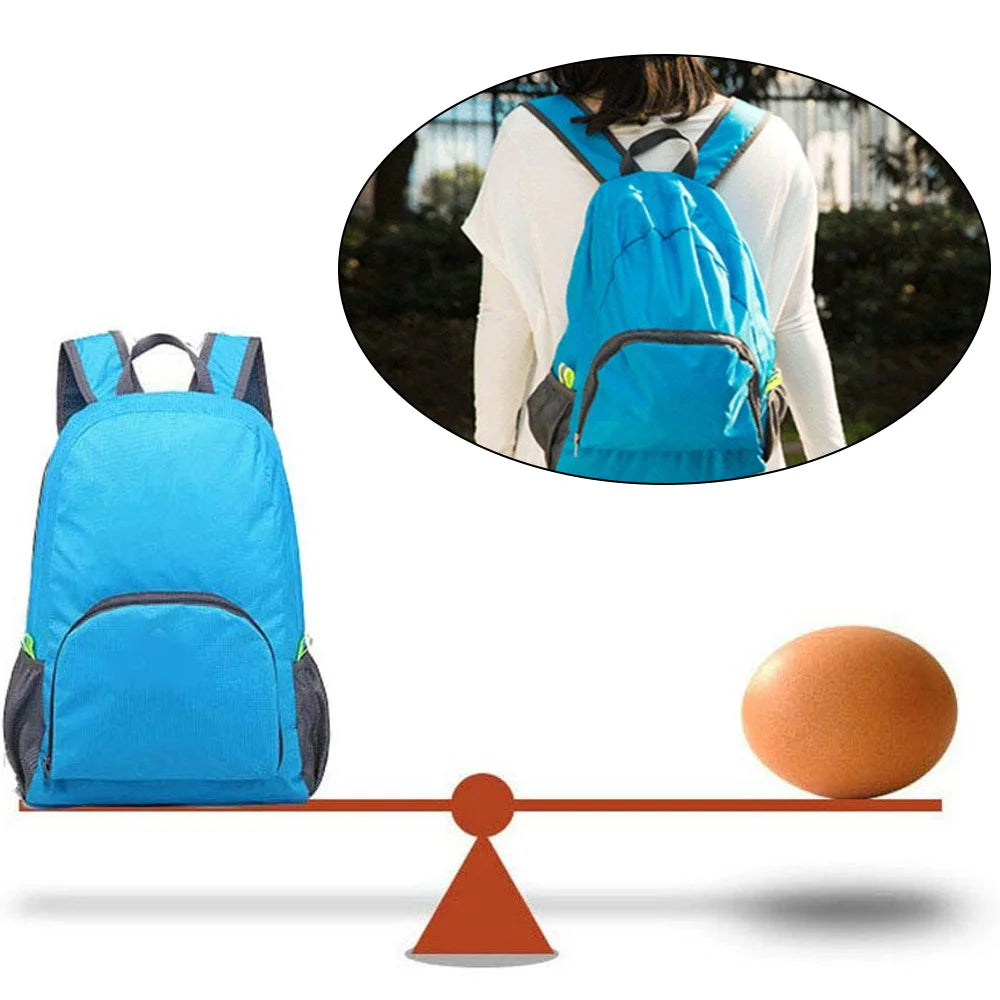 حقيبة ظهر LoveLite Daypack - خفيفة الوزن وقابلة للطي للمغامرات الخارجية