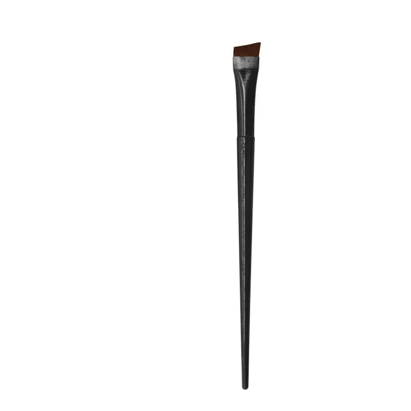 New 2 pieces/set eyebrow contour brush eyebrow eyeliner brush portable small angle eyebrow brush female makeup tool